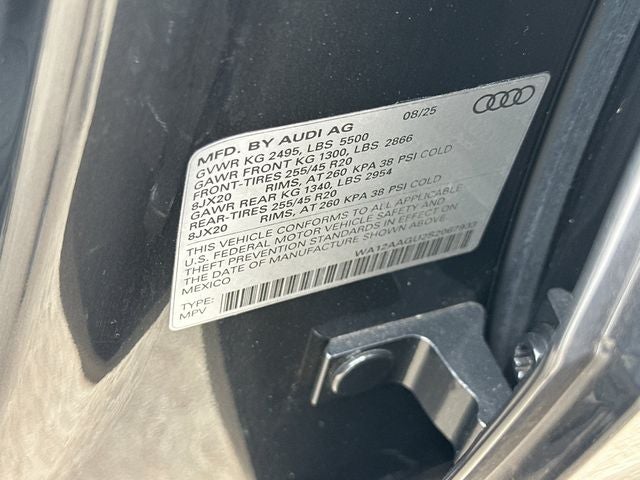 2025 Audi Q5 2.0T Premium Plus quattro
