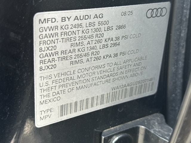 2025 Audi Q5 2.0T Premium Plus quattro