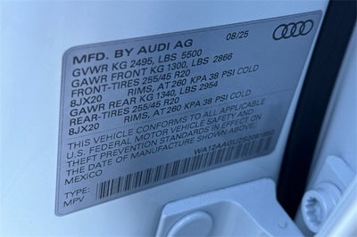 2025 Audi Q5 2.0T Premium Plus quattro