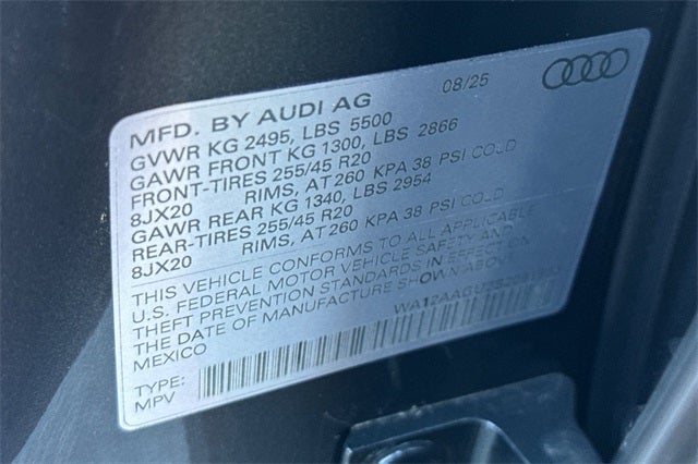 2025 Audi Q5 2.0T Premium Plus quattro