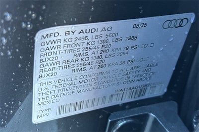 2025 Audi Q5 2.0T Premium Plus quattro