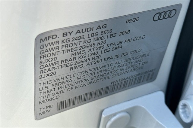 2025 Audi Q5 2.0T Premium Plus quattro