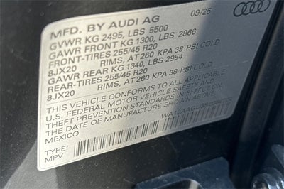 2025 Audi All-new Q5 2.0T Premium Plus quattro