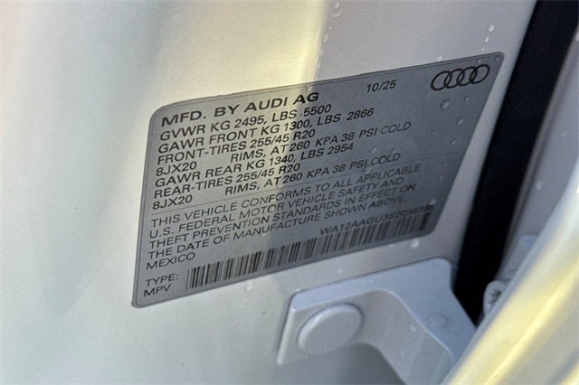 2025 Audi Q5 2.0T Premium Plus quattro
