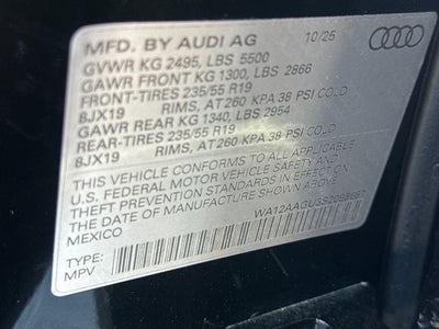 2025 Audi Q5 2.0T Premium Plus quattro