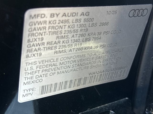 2025 Audi Q5 2.0T Premium Plus quattro