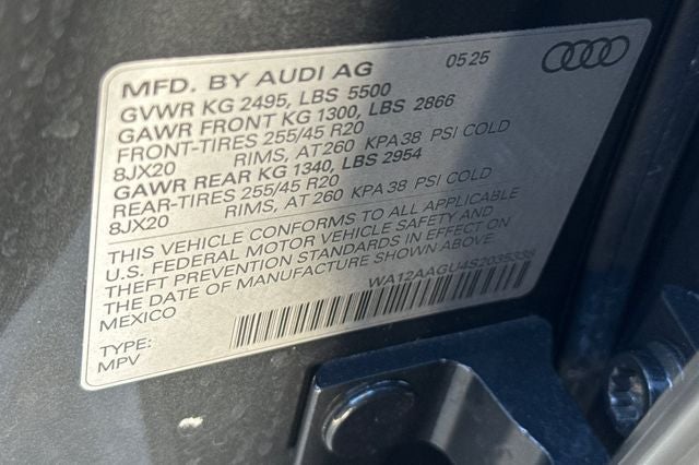 2025 Audi Q5 2.0T Premium Plus quattro