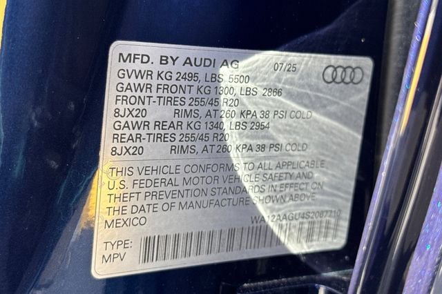 2025 Audi Q5 2.0T Premium Plus quattro