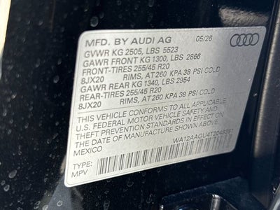 2026 Audi Q5 2.0T Premium Plus quattro