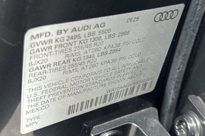 2025 Audi Q5 2.0T Premium Plus quattro