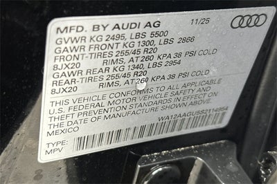 2025 Audi Q5 2.0T Premium Plus quattro