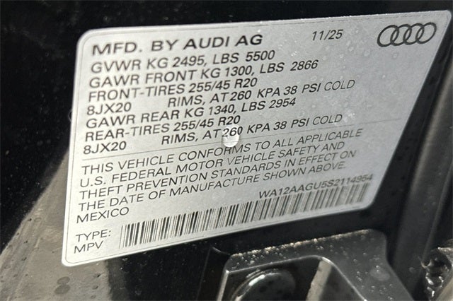 2025 Audi Q5 2.0T Premium Plus quattro