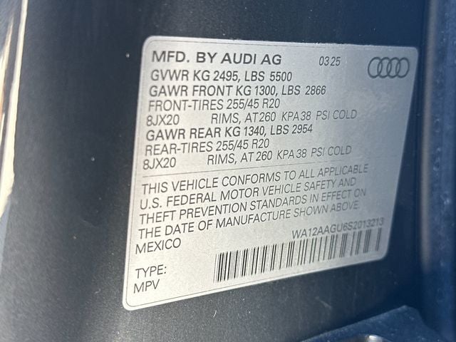 2025 Audi Q5 2.0T Premium Plus quattro