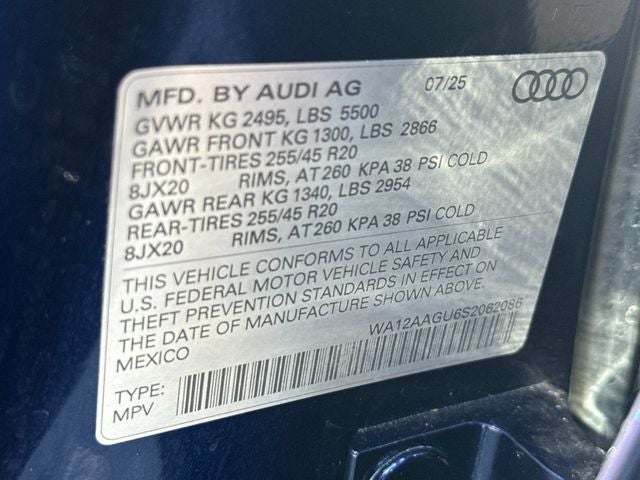 2025 Audi Q5 2.0T Premium Plus quattro