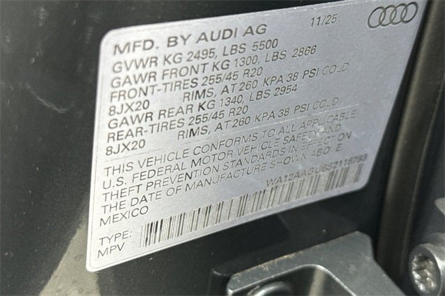 2025 Audi Q5 2.0T Premium Plus quattro