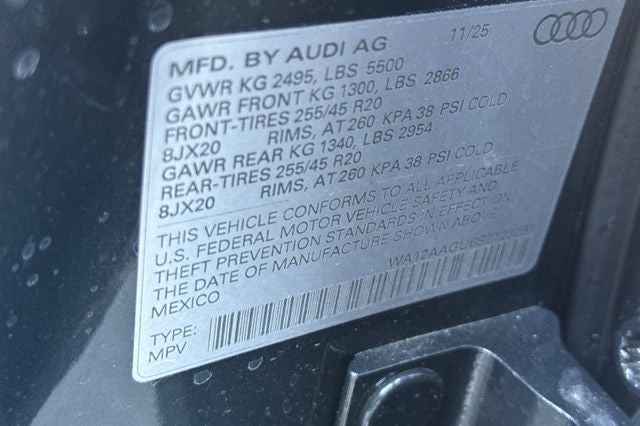 2025 Audi Q5 2.0T Premium Plus quattro