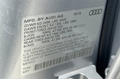 2025 Audi Q5 2.0T Premium Plus quattro