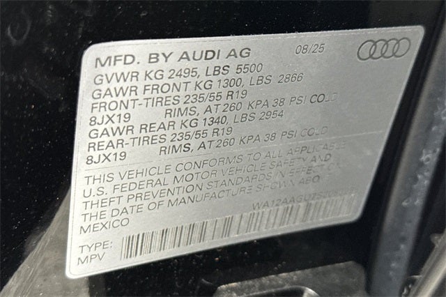 2025 Audi Q5 2.0T Premium Plus quattro