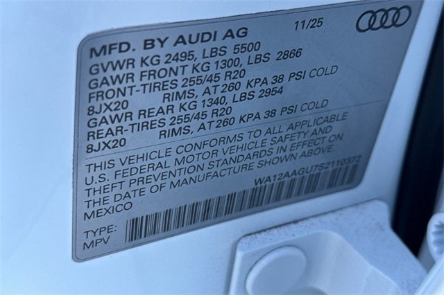 2025 Audi All-new Q5 2.0T Premium Plus quattro