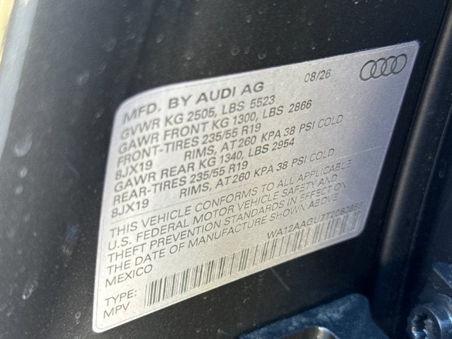2026 Audi Q5 2.0T Premium Plus quattro