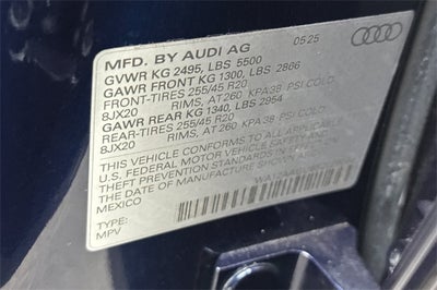 2025 Audi All-new Q5 2.0T Premium Plus quattro