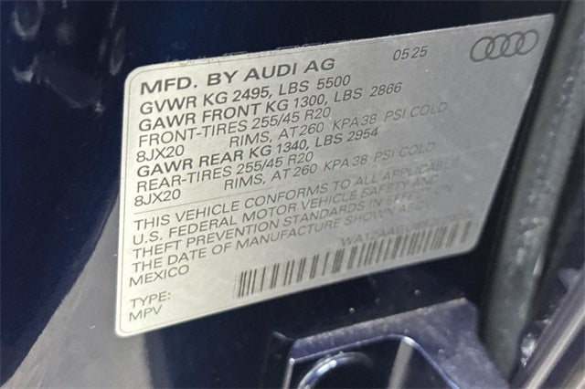 2025 Audi All-new Q5 2.0T Premium Plus quattro