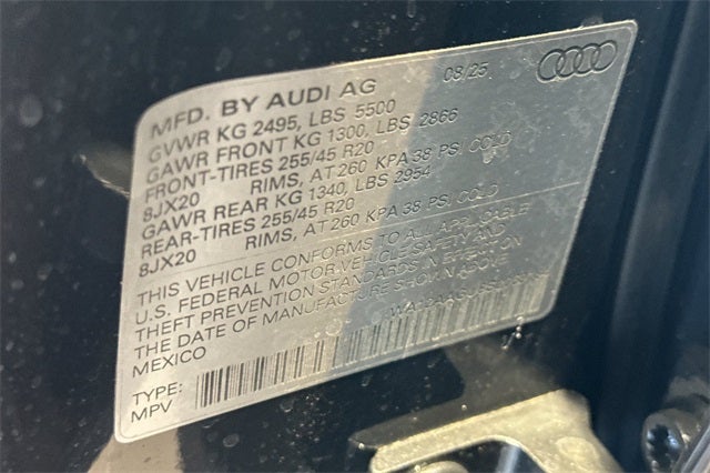 2025 Audi Q5 2.0T Premium Plus quattro