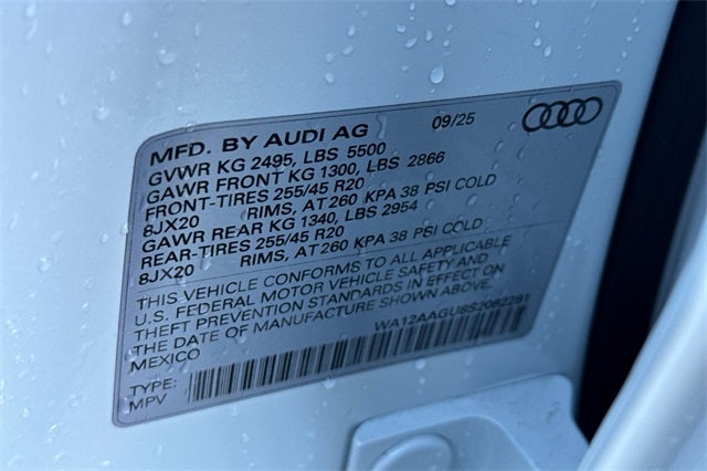 2025 Audi Q5 2.0T Premium Plus quattro