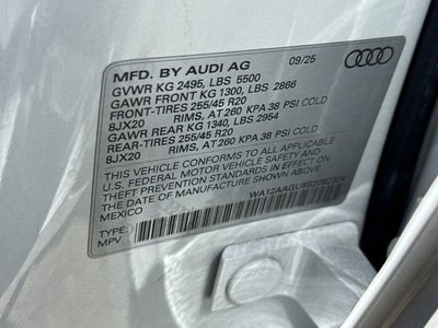 2025 Audi Q5 2.0T Premium Plus quattro
