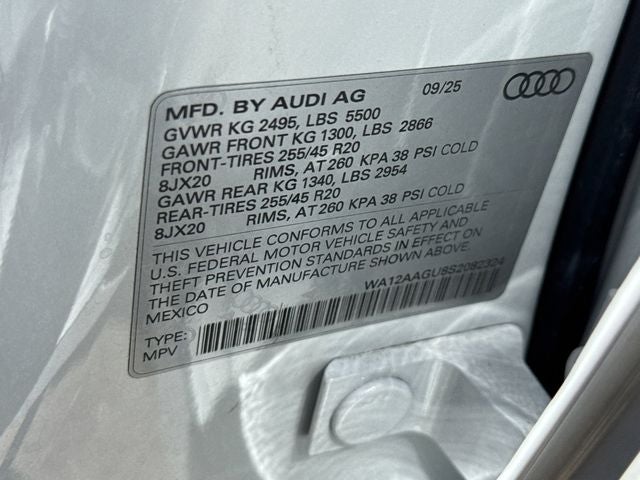 2025 Audi Q5 2.0T Premium Plus quattro