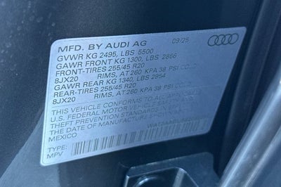2025 Audi Q5 2.0T Premium Plus quattro
