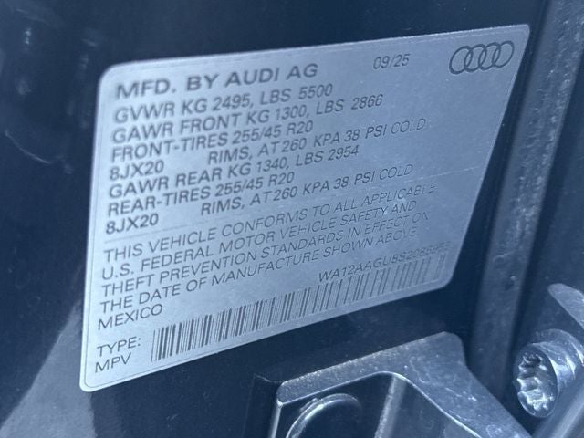 2025 Audi Q5 2.0T Premium Plus quattro