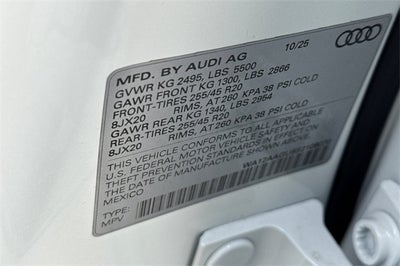 2025 Audi All-new Q5 2.0T Premium Plus quattro