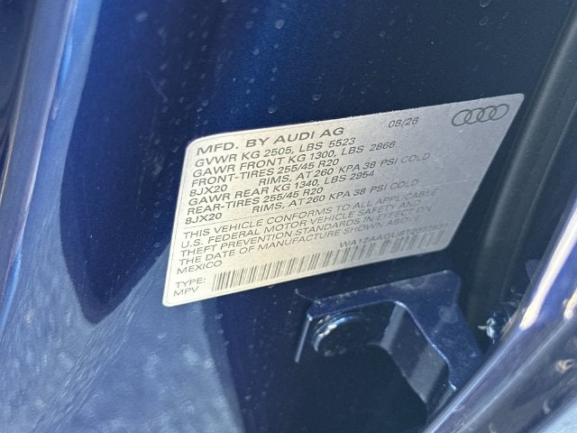 2026 Audi Q5 2.0T Premium Plus quattro