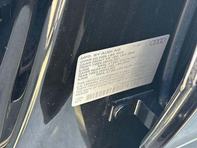 2025 Audi Q5 2.0T Premium Plus quattro