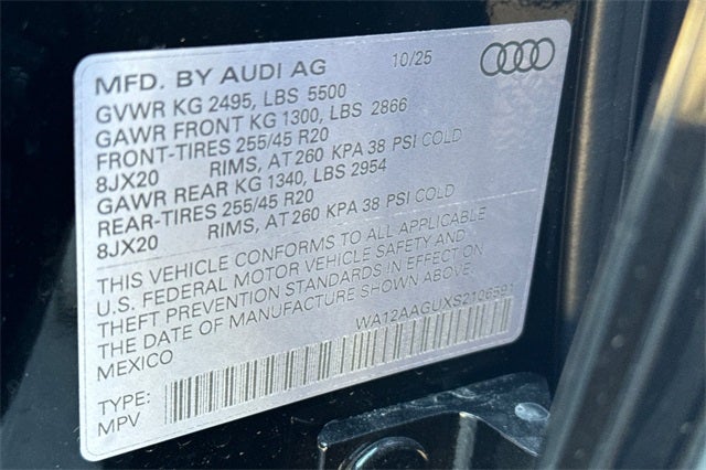 2025 Audi All-new Q5 2.0T Premium Plus quattro