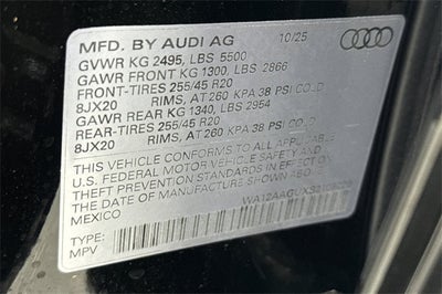 2025 Audi All-new Q5 2.0T Premium Plus quattro