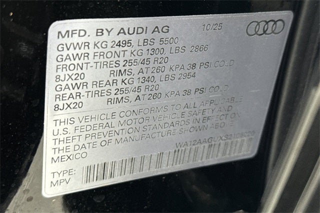 2025 Audi All-new Q5 2.0T Premium Plus quattro
