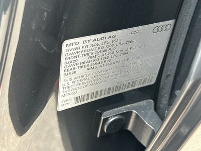 2026 Audi Q5 2.0T Premium Plus quattro