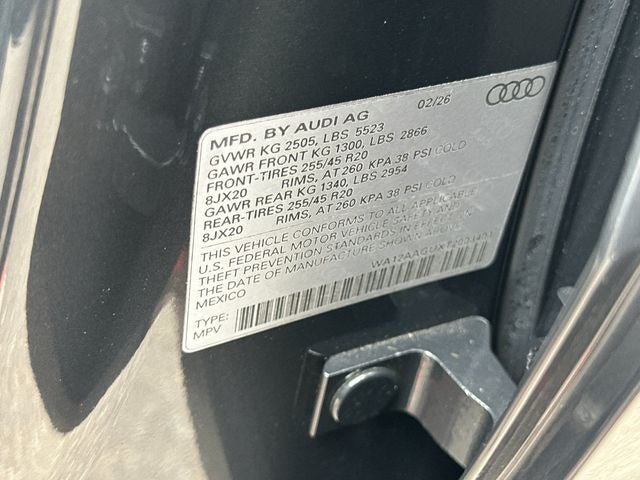 2026 Audi Q5 2.0T Premium Plus quattro
