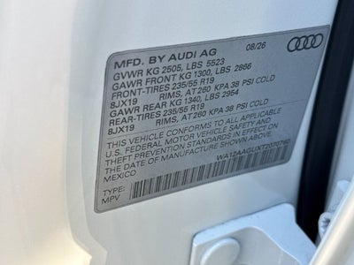 2026 Audi Q5 2.0T Premium Plus quattro