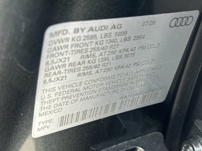 2026 Audi SQ5 Prestige quattro