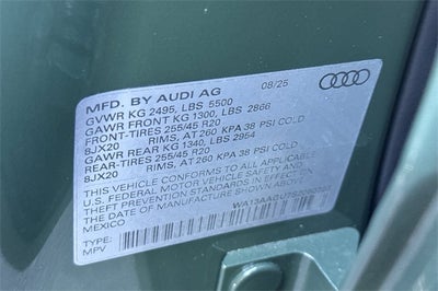 2025 Audi Q5 2.0T Prestige quattro