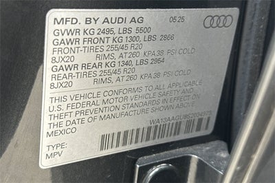 2025 Audi Q5 2.0T Prestige quattro