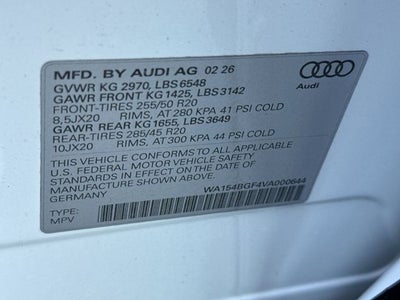 2027 Audi Q6 e-tron Premium Plus quattro