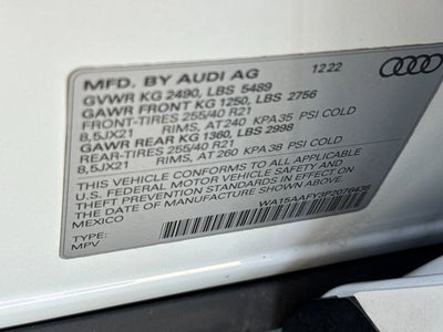 2023 Audi Q5 Sportback 45 S line Premium quattro