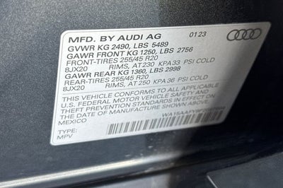 2023 Audi Q5 Sportback 45 S line Premium quattro