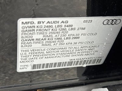 2023 Audi Q5 Sportback 45 S line Premium Plus quattro
