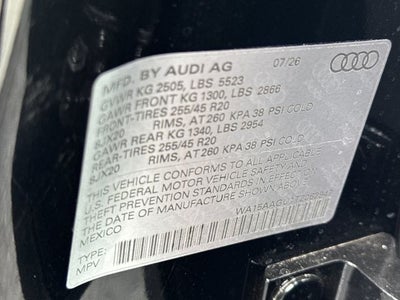 2026 Audi Q5 2.0T Premium Plus quattro