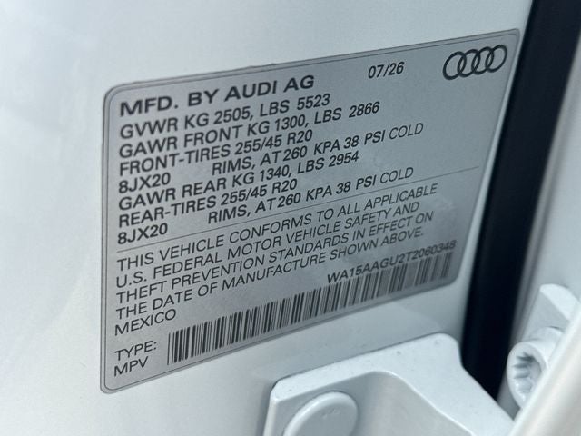 2026 Audi Q5 2.0T Premium Plus quattro
